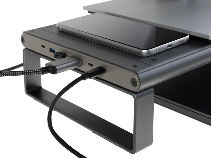 Image du produit Onit Monitorständer & Dockingstation PiuSpazio 49", 6 Ports