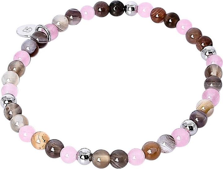 Immagine prodotto Balibay Mia (18 cm, Argento 925, Quarzo rosa, Pietra preziosa, Agata)
