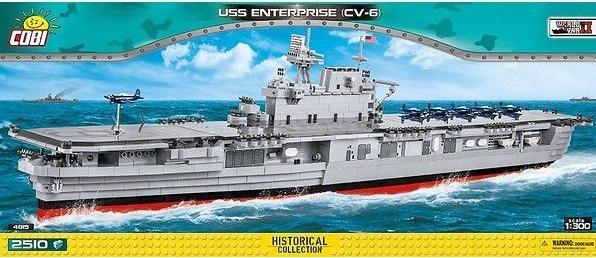 Actual product image Cobi USS Enterprise CV 6