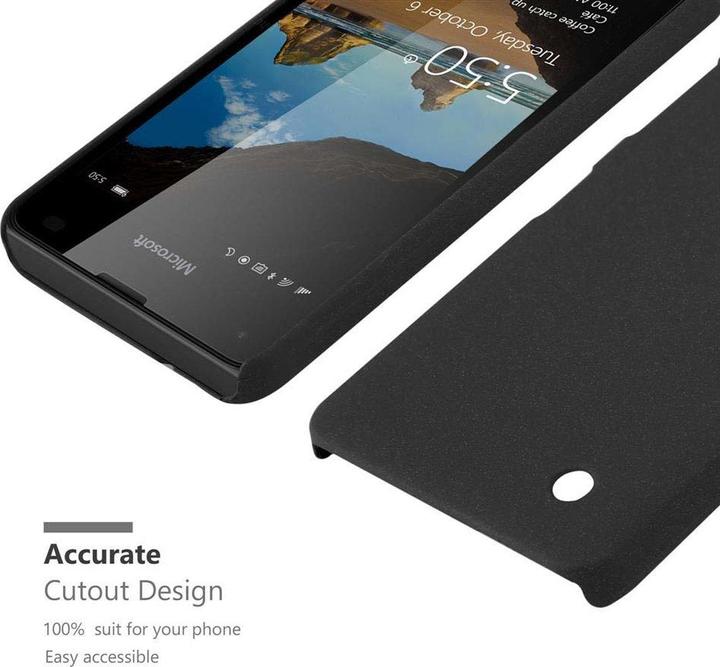 Image du produit Cadorabo Couverture rigide Frosty Cover (Microsoft Lumia 550)