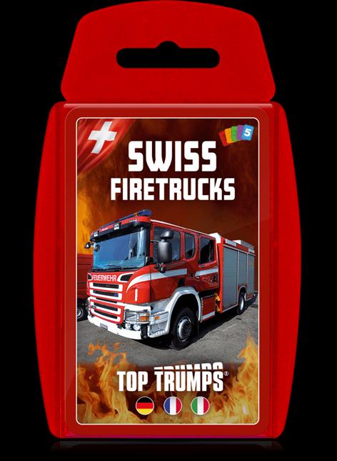 Image du produit Unique Top Trumps Pompiers suisses (Allemand, Français, Italien)