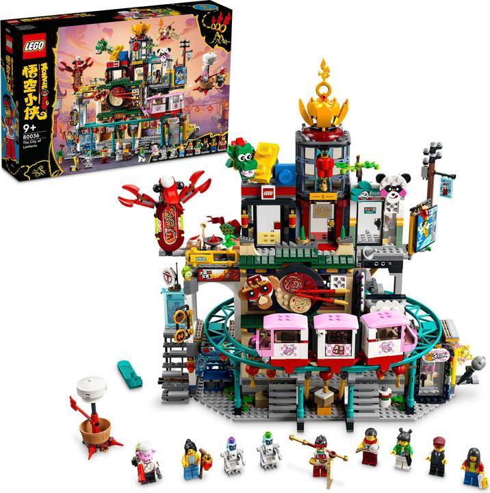 Produktbild LEGO Stadt der Laternen (80036, LEGO Monkie Kid, LEGO Seltene Sets)