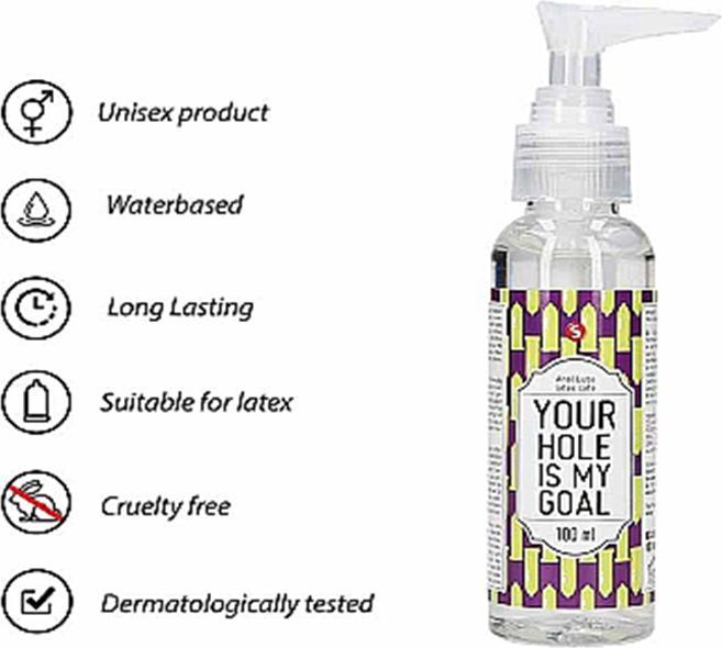 Immagine prodotto Shots Anal Lube - Your Hole Is My Goal - 100 ml (100 ml)