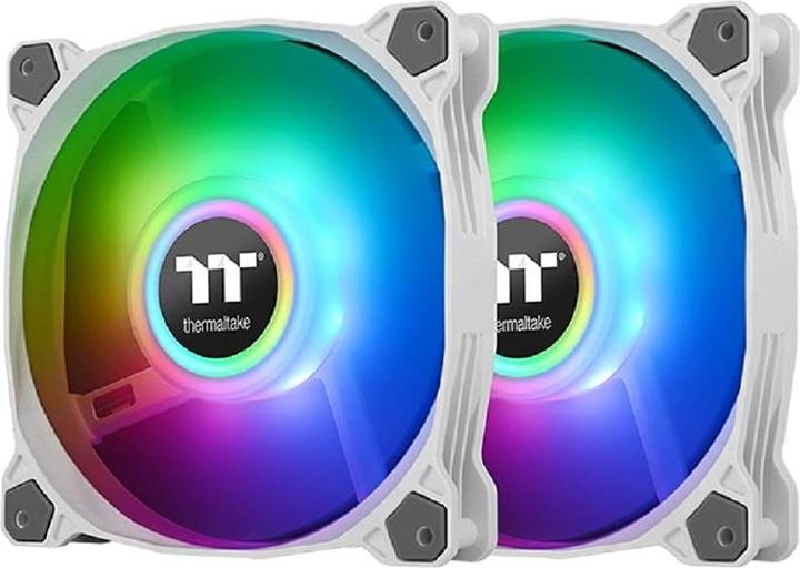 Image du produit Thermaltake Pure Duo 12 ARGB White (120 mm, 2 x)