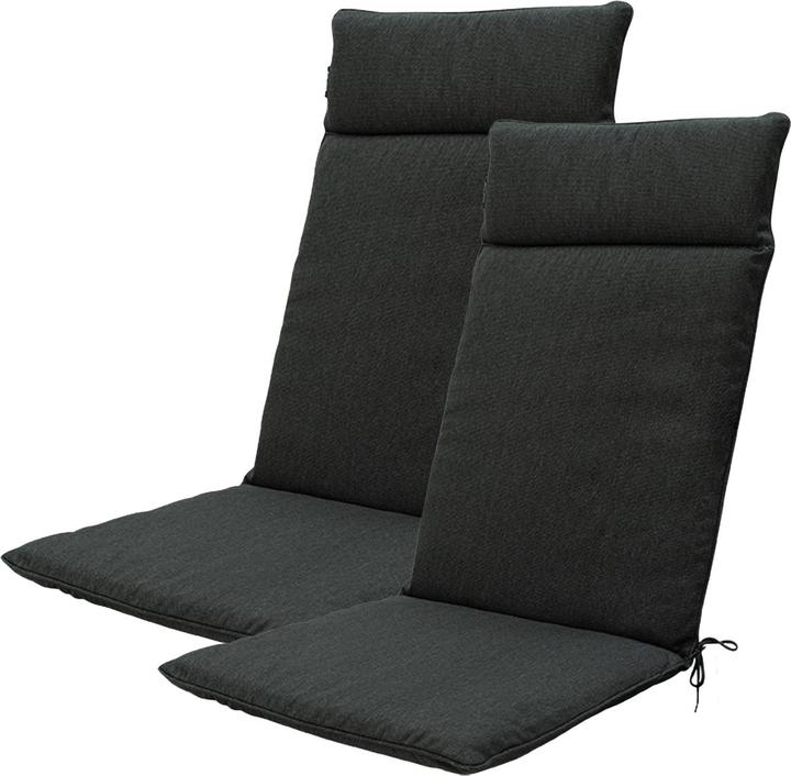 Immagine prodotto Natura Punto Copri-schienale alto per sedie da giardino di Madison, set da 2 (120 x 50 cm)