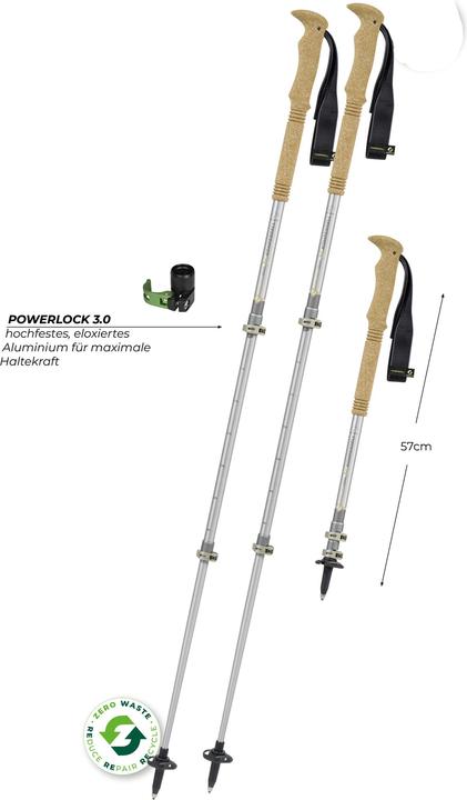Actual product image Komperdell Explorer Zero Cork Compact (90 - 120 cm)