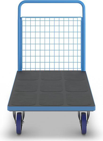 Produktbild eurokraft pro Plattformwagen mit Gitterwänden (500 kg)