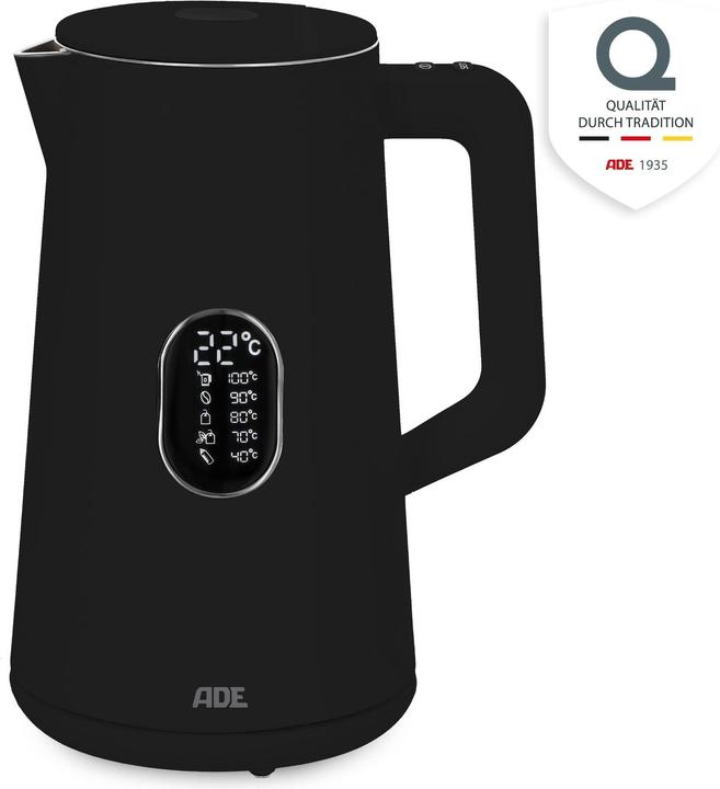 Immagine prodotto ADE Bollitore KG2100-2 Nero (1.50 l, Spina UE)