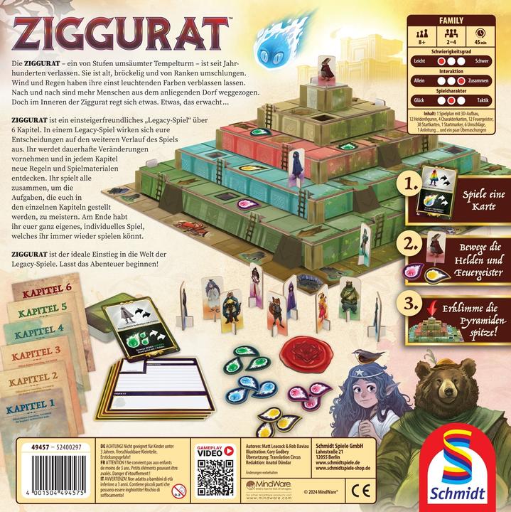 Immagine prodotto Schmidt Spiele Ziggurat (d) (Tedesco)