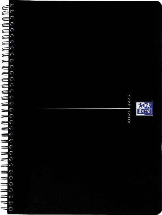 Image du produit Oxford Livre à spirale Smart Black (A5, Blanc, Couverture souple)