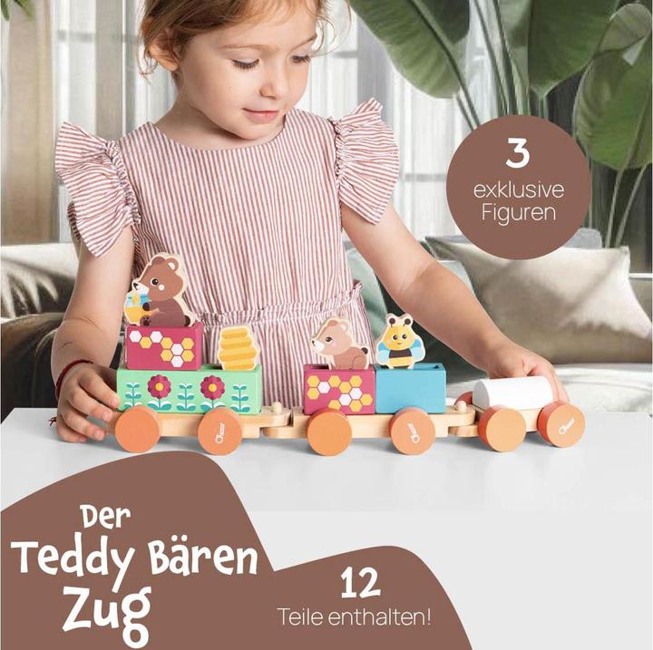 Productafbeelding Chicco My Wood Friends - Teddy'S Train