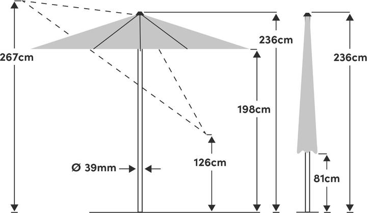 Produktbild Suncomfort by Glatz Slide (3 m)
