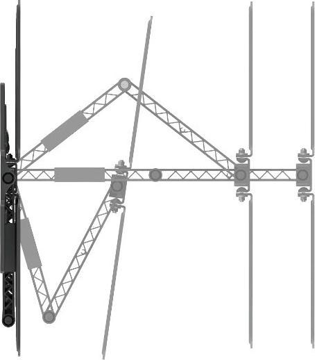 Immagine prodotto Hama Supporto a parete per TV, OLED, piatto, girevole, estensibile, 229cm (90") fino a 50kg (Muro, 90", 50 kg)