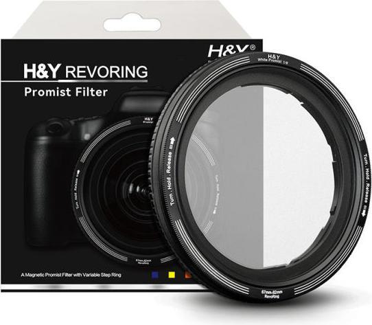 Image du produit H&Y REVORING 67-82mm White Mist 1/8 Filter