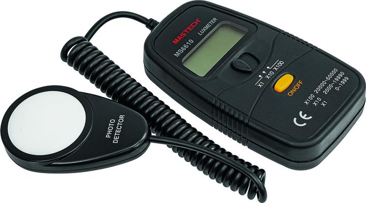 Image du produit Steffen 'MASTECH Luxmètre numérique MS6610 (0-50'000lx) sw'