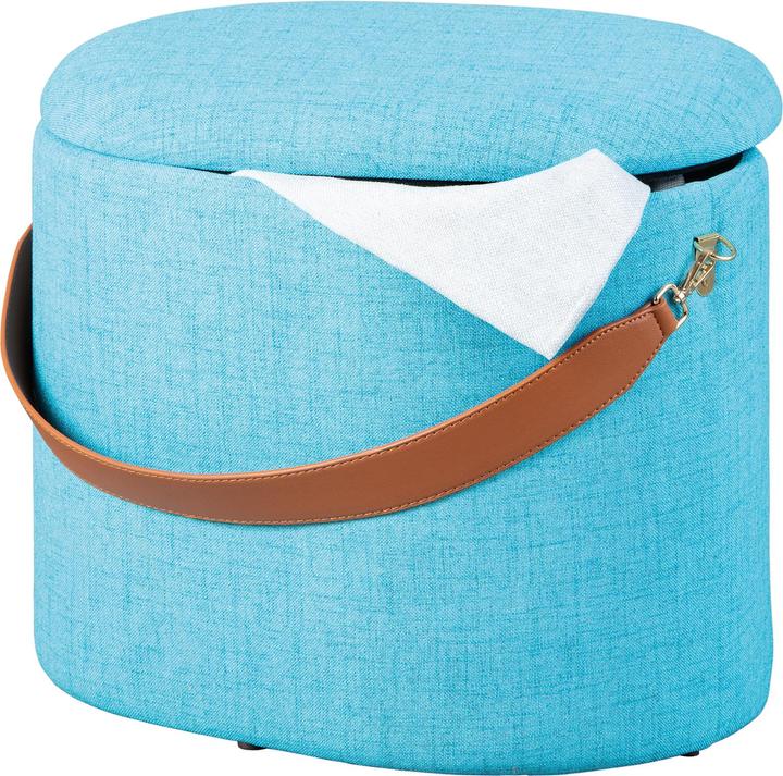 Produktbild Inter Link Hocker Emilia ocean blue