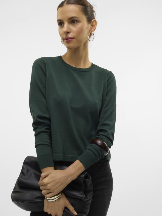 Actual product image Vero Moda Vmsilje Ls O-Neck Short Pullover Ga Noos (M)