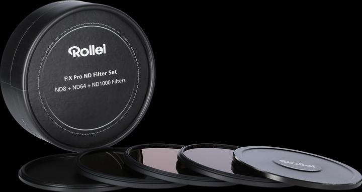 Rollei F:X Pro Rundfilter ND Set (77 mm, ND- / Graufilter)