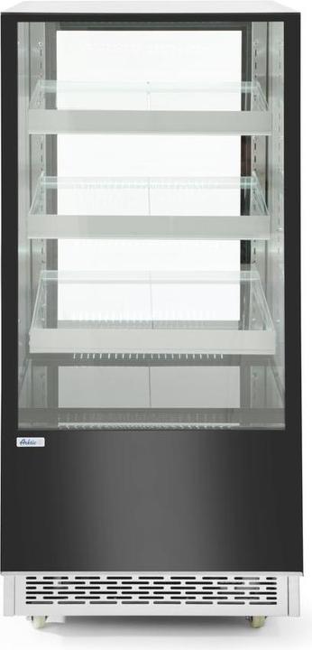 Hendi Kühlvitrine - 300L mit 3 geneigten Regalen (300 l)