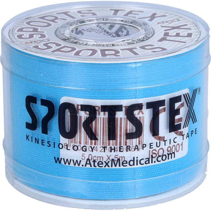 Actual product image Alex SPORTS-TEX Kinesiology TAPE 5cmx5m Blue, 1 pc. plaster (5 m)