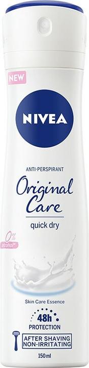 Actual product image NIVEA Antiperspirant spray Original Care (Antiperspirant) 150 ml (Spray, 150 ml)