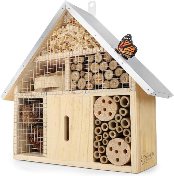 Immagine prodotto Wildlife home Hotel per insetti (Farfalle, Api, Ape, Coccinelle)