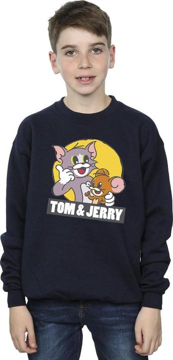 Immagine prodotto Tom & Jerry Sketch Logo Felpa Ragazzi (152, 158)