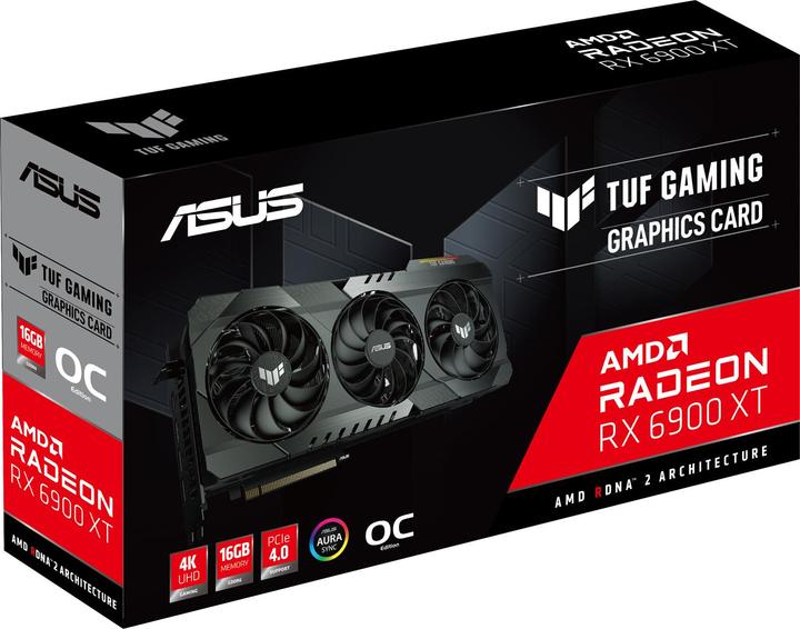 Productafbeelding ASUS TUF GAMING Radeon RX 6900 XT OC Editie (16 GB)