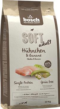 Image du produit Bosch Petfood Halbfeuchtfutter Soft Adult, Huhn & Banane, 2.5 kg (Adulte, 1 pcs, 2500 g)