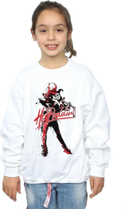Produktbild Harley Quinn Hi Puddin Sweatshirt Mädchen (140, 146)