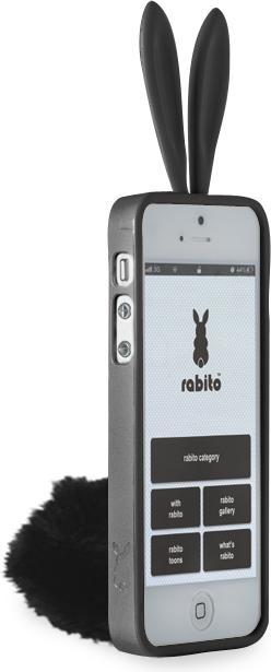Image du produit Rabito Housse de téléphone portable Bling Bling Noir (Apple iPhone 5)