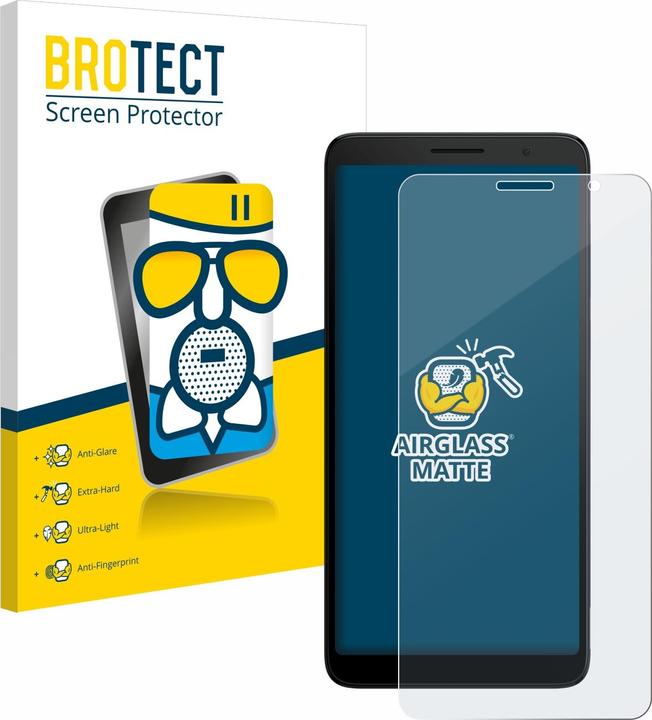 Actual product image BROTECT AirGlass Matt bulletproof glass film (1 Piece, HTC Desire 501)
