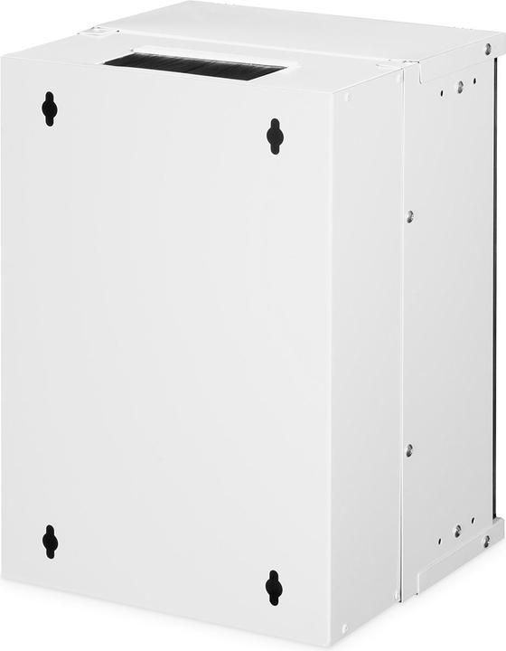 Actual product image Digitus 10" 9U wall-mounted enclosure, SOHO PRO 457 x 316 x 298 mm, grey (9 RU, 10 inch rack)