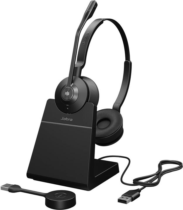 Image du produit Jabra Engage 55 SE MS Stereo UNC (DECT, USB-A) incl. chargeur (Sans fil, USB-A)