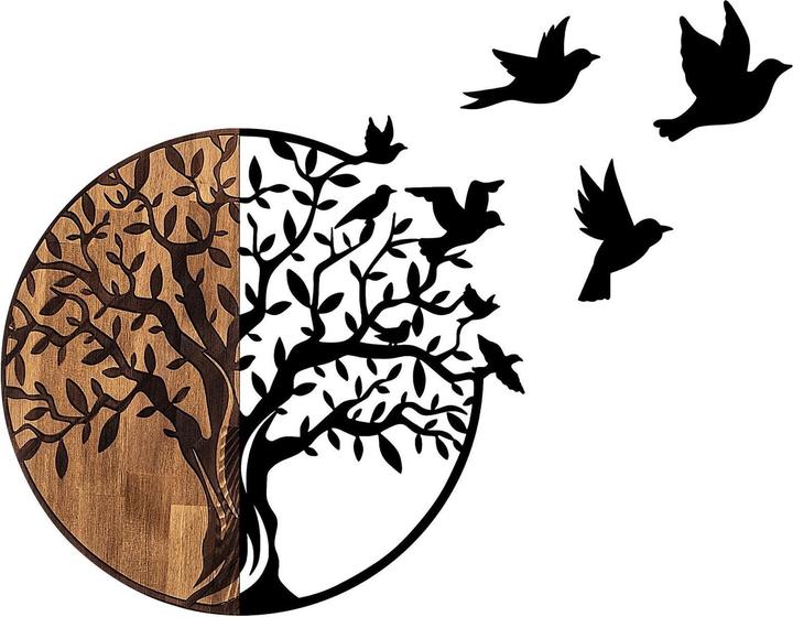Wallxpert Birds Tree (92 x 71 cm)