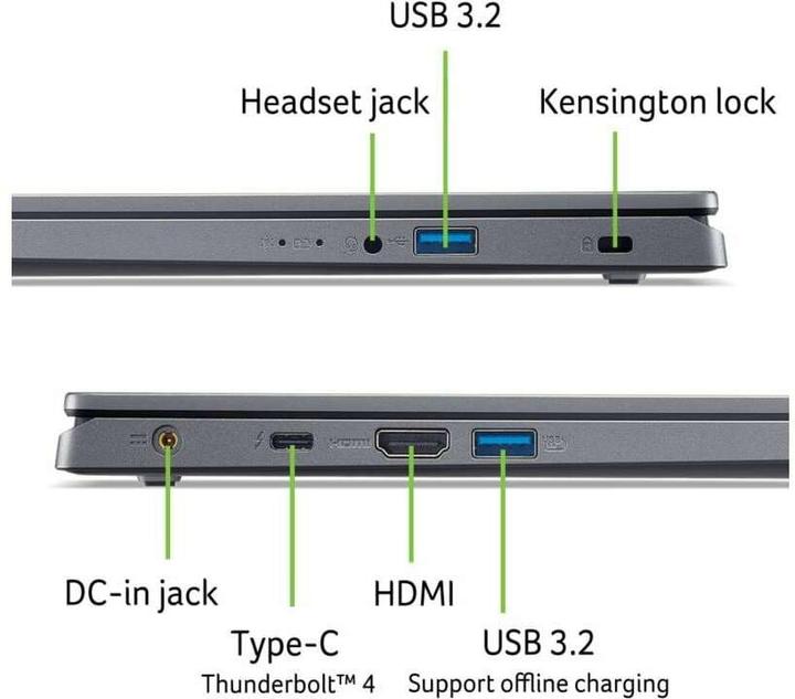 Produktbild Acer Aspire 15 (15.60", Intel Core 5 120U, 16 GB, 1000 GB, CH)