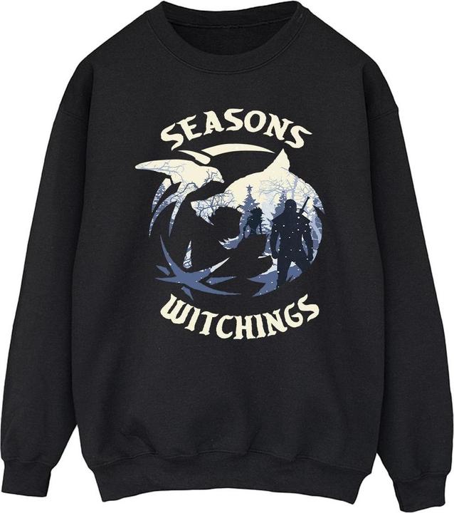 Immagine prodotto Netflix The Witcher Christmas Wolf Felpa Uomo (5XL)