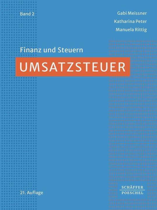 Produktbild Umsatzsteuer (Deutsch, Manuela Rittig, Gabi Meissner, Katharina Peter, 2024)