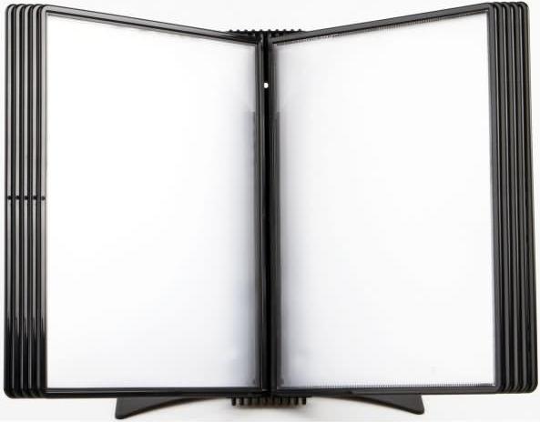 Actual product image Tarifold Table stand 434907 A4 10panels Easy Load black