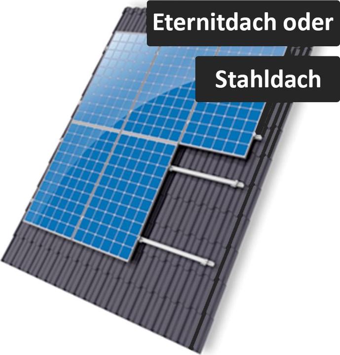 Produktbild Growatt Solaranlage 7 kWp mit Batteriespeicher 7,68 kWh - Komplettset - Für alle Dachtypen (7800 W)