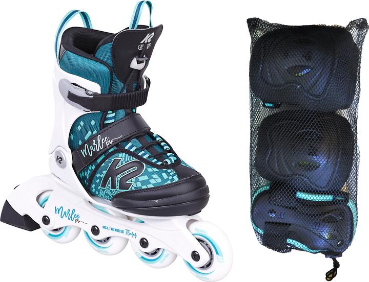 K2 Inlineskate Set Marlee Pro Pack Kids (Grösse: 35.0-40.0 (L), design) (35)