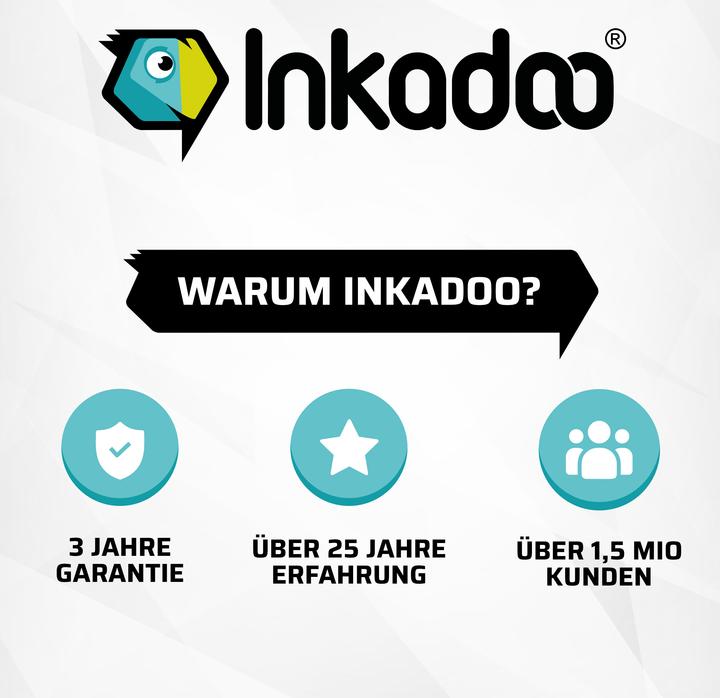 Produktbild Inkadoo Druckerpatronen kompatibel zu Canon 0954A002 / BCI-21BK Tintenpatrone, schwarz Schwarz (BK)