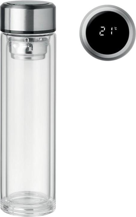 MidOcean Wasserflasche Pole Glass Thermometer (0.39 l)