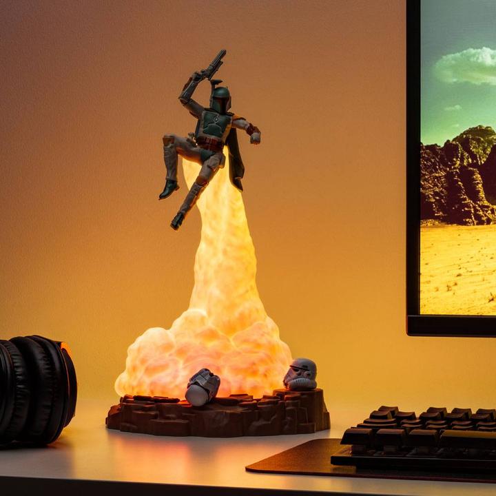 Actual product image Paladone Products Lampada Star Wars : Boba Fett Diorama Light 31 cm