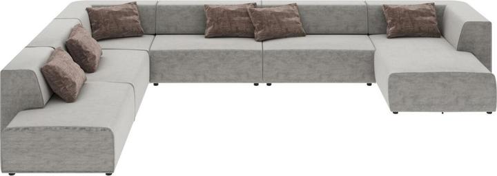 Produktbild Kare Design Wohnlandschaft Infinity Miami Grau 417cm (Ecksofa)