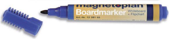 Actual product image Magnetoplan Board and flipchart markers (Blue, 3 mm, 4 x)