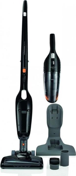 Image du produit Gorenje SVC144FBK Vacuum cleaner, Handstick 2 in 1, Power 95 W, Dust container 0,6 L, Working time 3