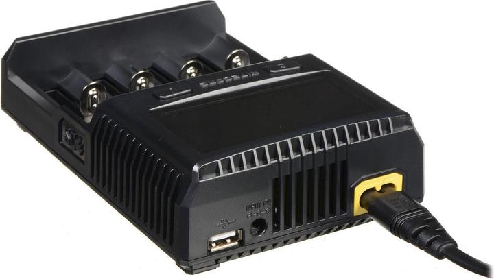 Image du produit Nitecore SC4 - Chargeur rapide (1 pcs, 14500, 16340, 18650, 26650, Piles rechargeables + chargeur)
