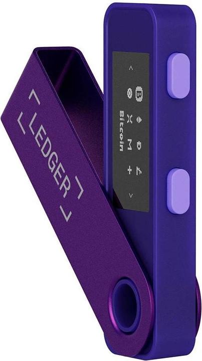 Produktbild Ledger Nano S Plus - Amethyst Purple (Ripple, Bitcoin, Litecoin, Cardano, TRON, Bitcoin Cash, Ethereum Classic, Ether, Stellar, Monero, Dogecoin)
