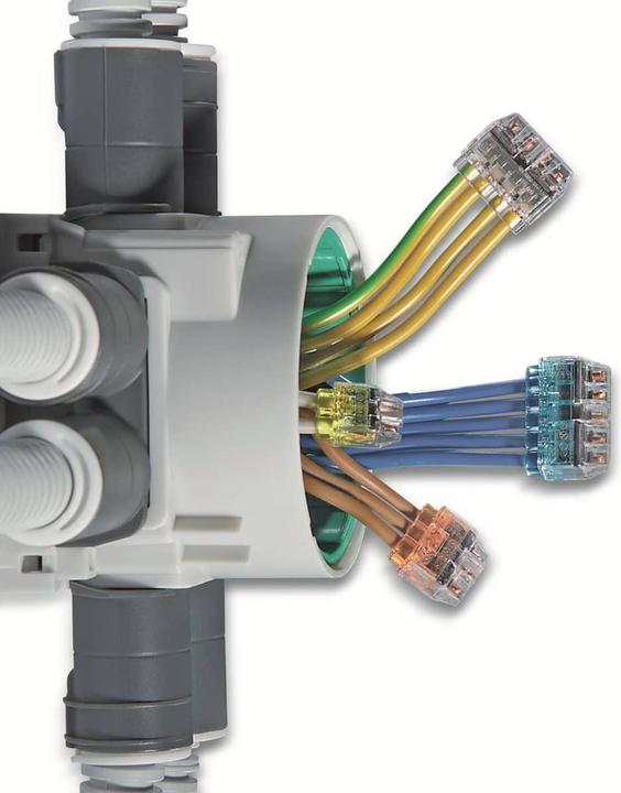 Produktbild HellermannTyton Hellermann HCPM-3-Blister-PC-CL/OG 18 HelaCon Plus Mini 148-90055